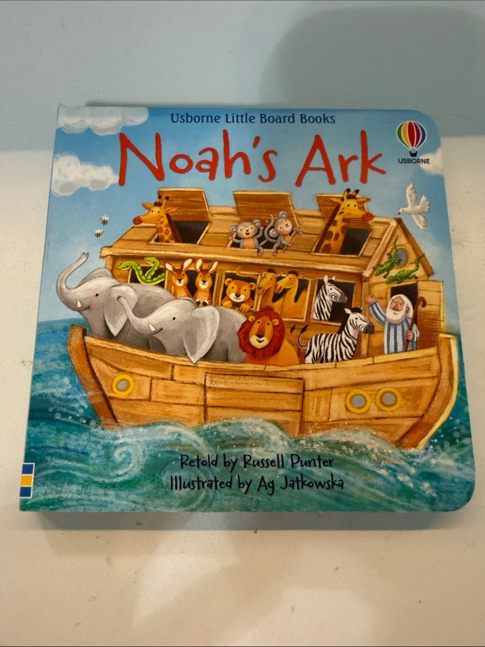 Usborne Noah's Ark Board Book - Blue